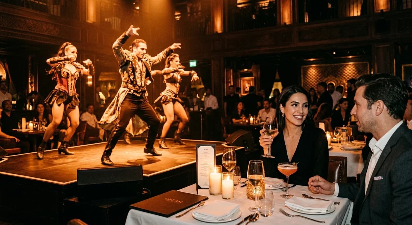 DREAM Dubai: Dinner Show, Up Close