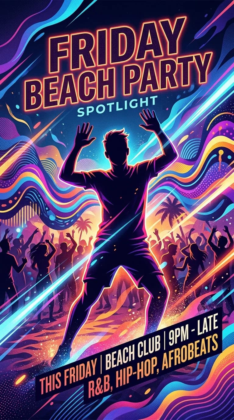 Family Affair Beach-Party Energy (Friday)