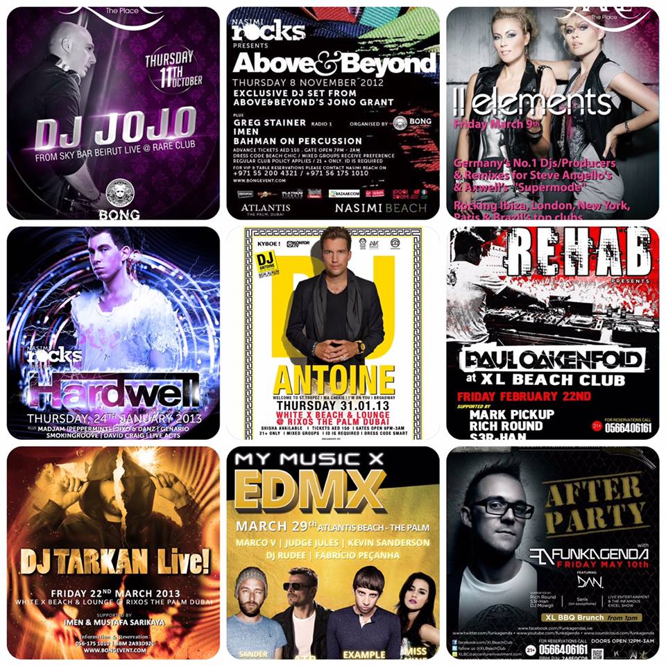 Events For Edm (Electronic Dance Music) Djs